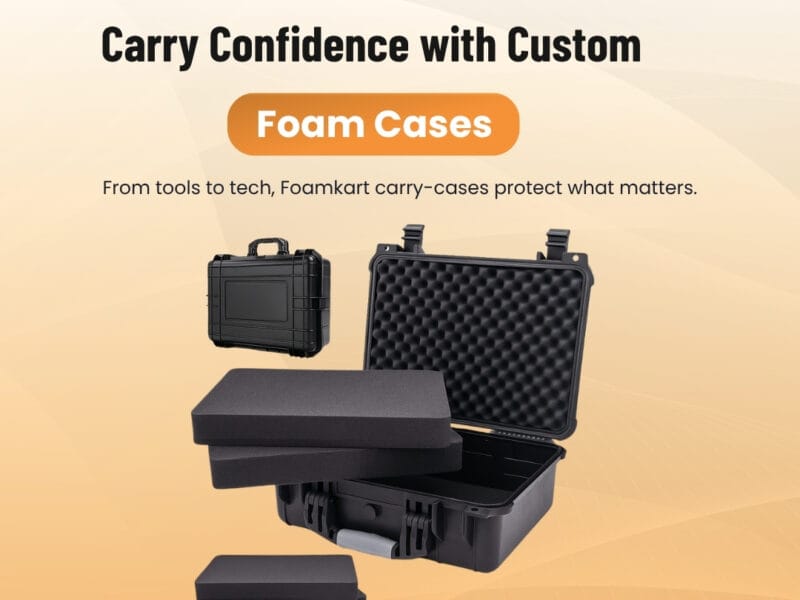 Custom Foam Fabrication and Packing Inserts | Foamkart.com